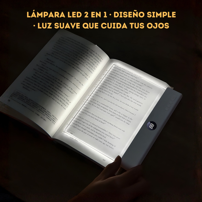 Luz LED inteligente para libros de lectura